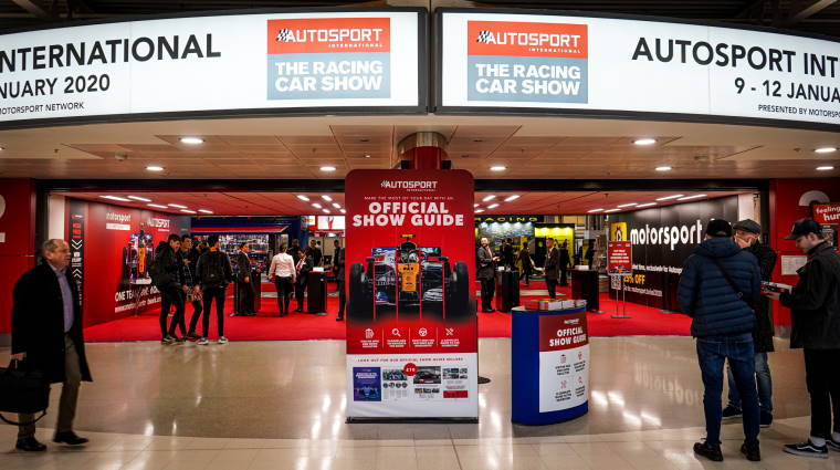 Autosport International show entrance