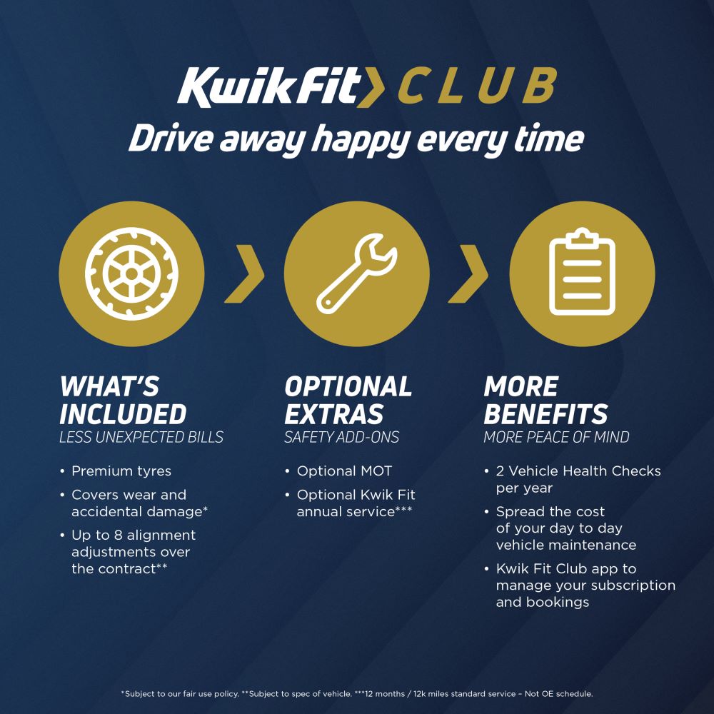 Kwik Fit Club Benefits