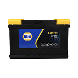 NAPA Car Battery- 100N- 5 Year Guarantee 