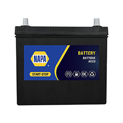 NAPA Car Battery- Start Stop EFB- AFB044N- 5 Year Guarantee