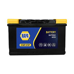 NAPA Car Battery- Start Stop EFB- AFB115N- 5 Year Guarantee