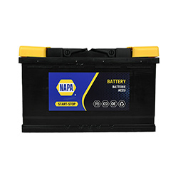 NAPA Car Battery- Start Stop AGM- AGM115N- 5 Year Guarantee