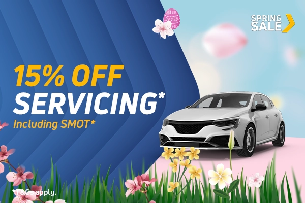 15% Off Servicing