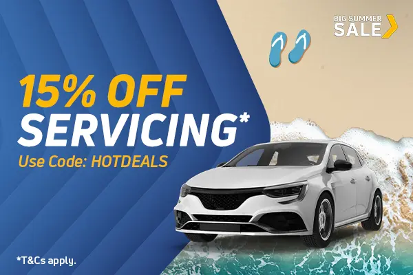 15% Off Servicing