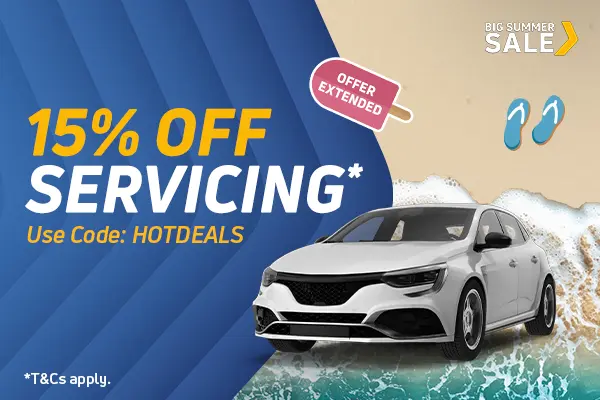 15% Off Servicing