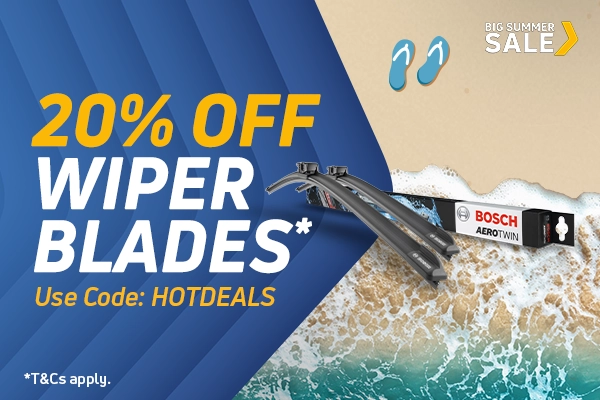 20% Off Wiper Blades