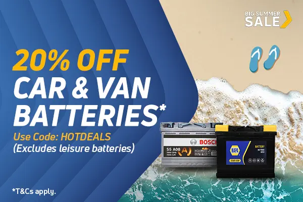20% Off Batteries
