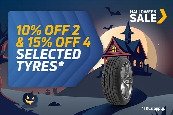 15% off 4 Premium Tyres