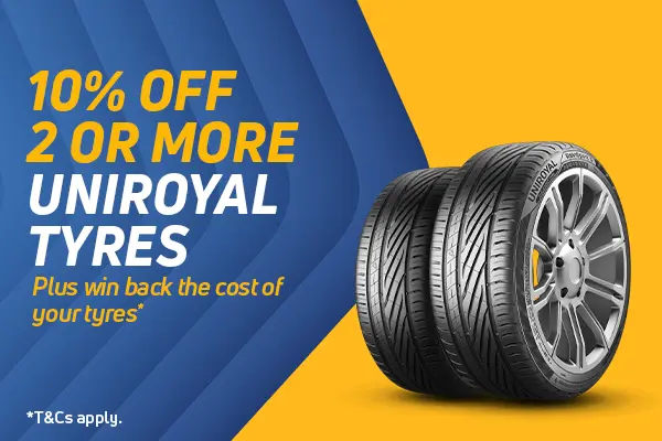 Win Your Uniroyal Tyres