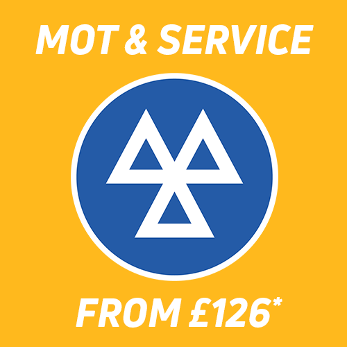 Save When You Book An MOT & Service Together! Prices from £126.