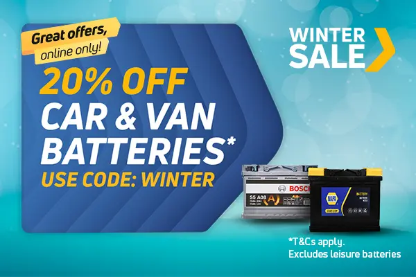 20% Off Batteries