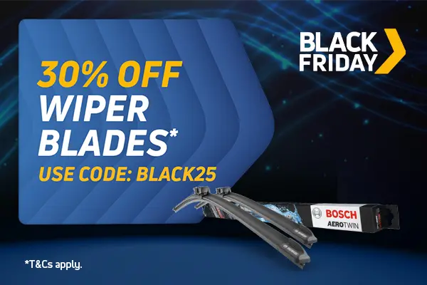 30% Off Wiper Blades