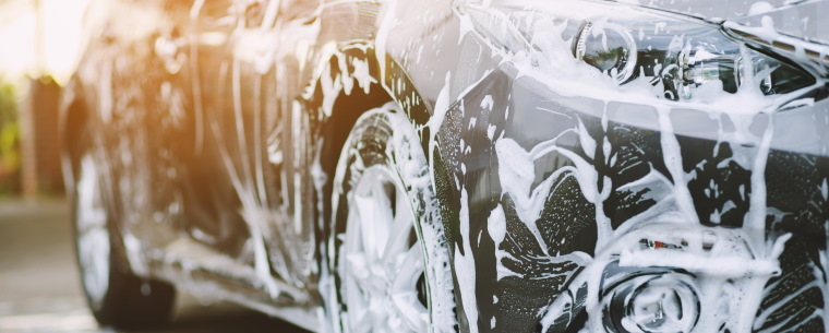 Soapy car