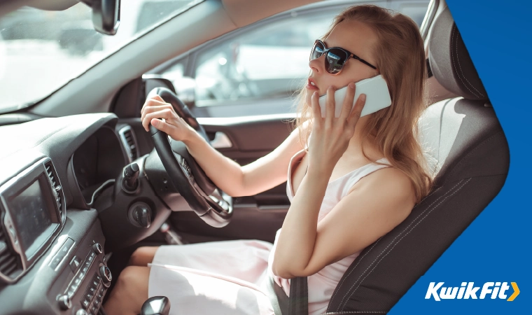 don't use your mobile while driving