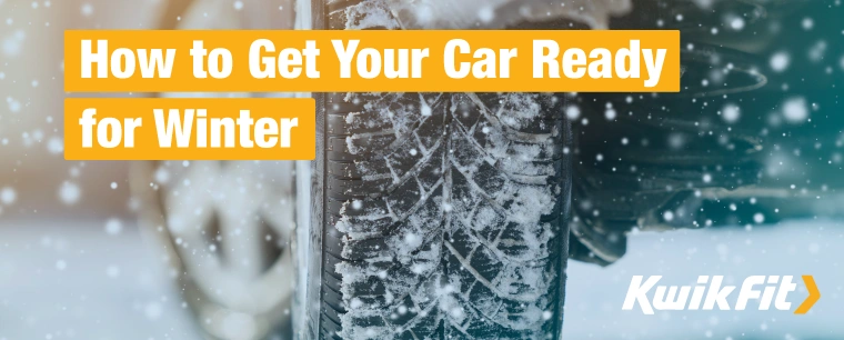 Blog banner showing large amounts of snow on a car tyre, the text reads the title of the blog.