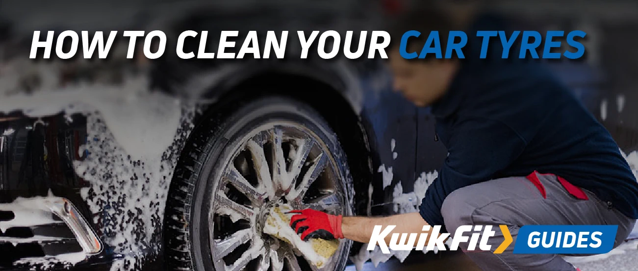 How to clean your car's tyres