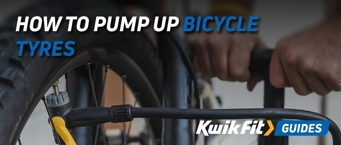 how to pump up bicycle tyres