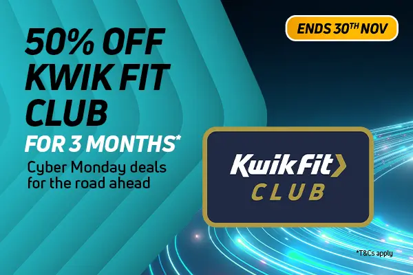 50% Off Kwik Fit Club Membership