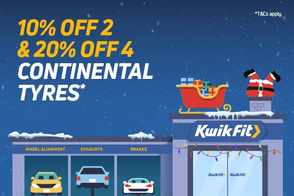 20% off 4 Continental Tyres