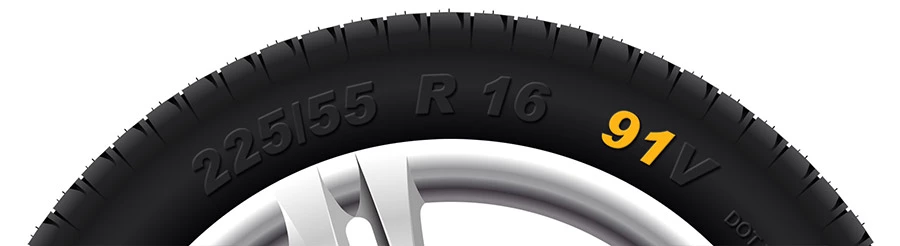 load index symbol on tyre sidewall