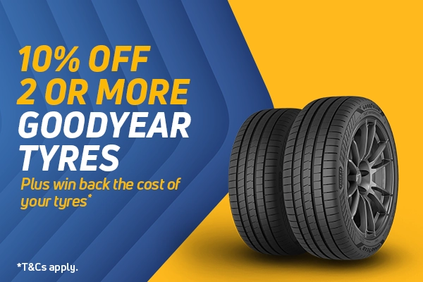 Win Your Goodyear Tyres