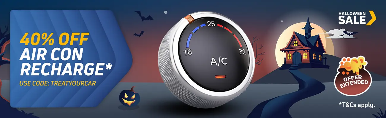 Offer extended: 40% off air con recharge