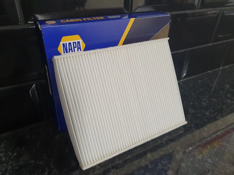 A brand new pollen filter from NAPA