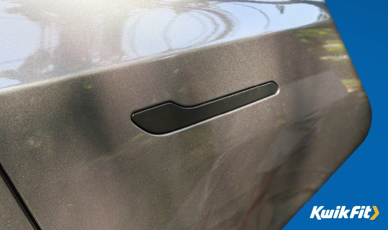 Tesla door handles