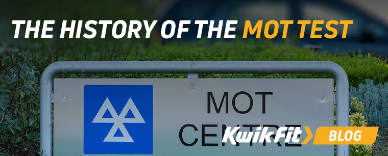 MOT test centre sign