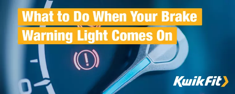 What to Do When Your Brake Warning Light Comes On