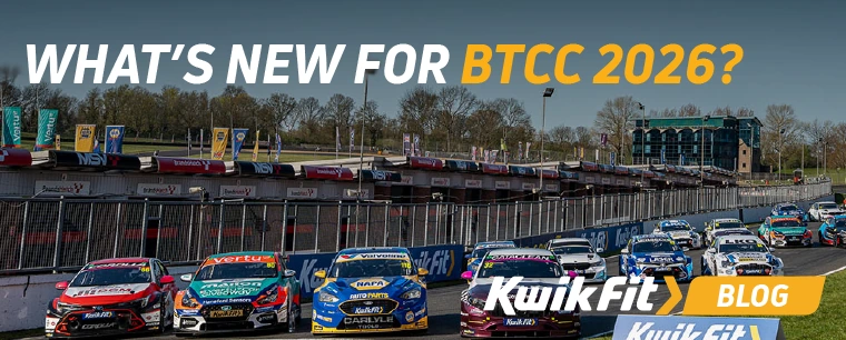 BTCC 2026 grid