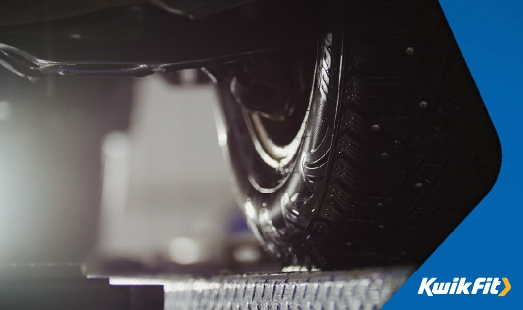 Wheel Alignment On Ramp Wheel Balancing & Wheel Alignment: The Complete Guide | Kwik Fit