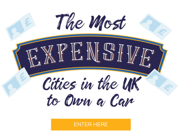 The most expensive cities in the UK to own a car