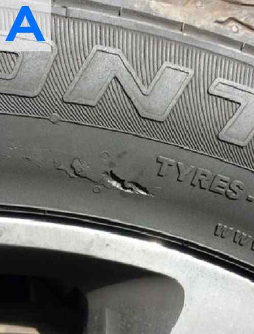 Tyre damage