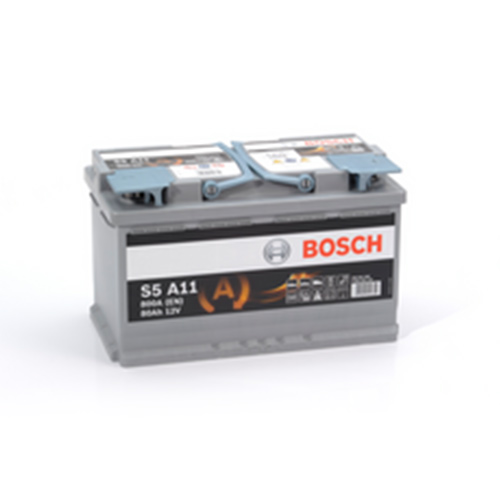 Bosch Car Battery - Start Stop AGM - S5A11 - 5 Year Guarantee