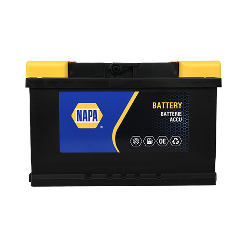 NAPA Car Battery- 100N- 3 Year Guarantee 