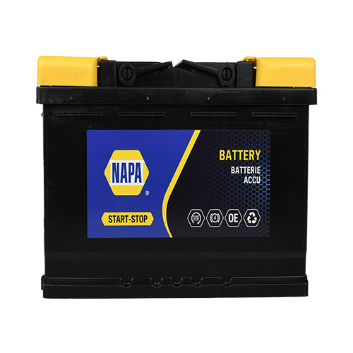 NAPA Car Battery- Start Stop- AGM096E- 3 Year Guarantee 